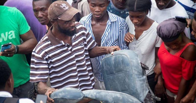 Crash of Plane in Crowded Street in Haiti Claims 6 Lives