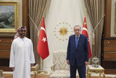 Turkish President Receives Emirati Delegation