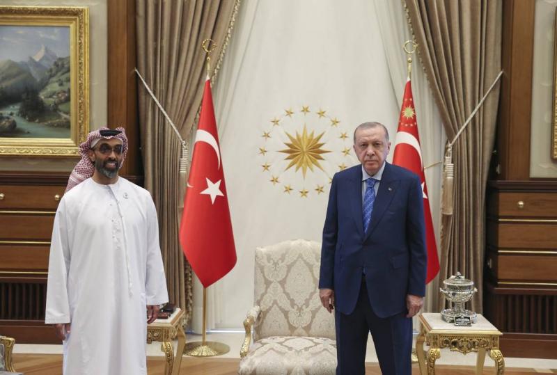 Turkish President Receives Emirati Delegation