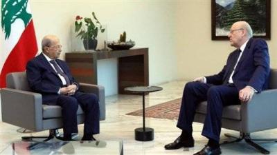 Mikati Reprimands Aoun