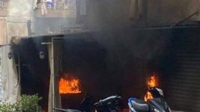 Shooting and Burning of a Cafe