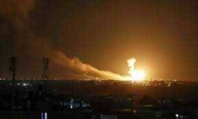 Syrian Defenses Respond to Israeli Bombing South of Damascus