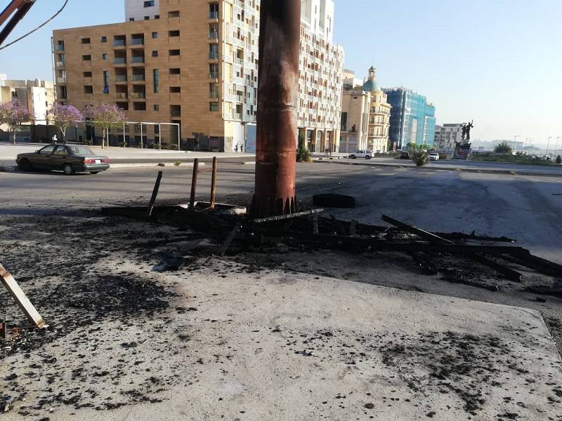 The Burning of the Revolution's Fist in Beirut