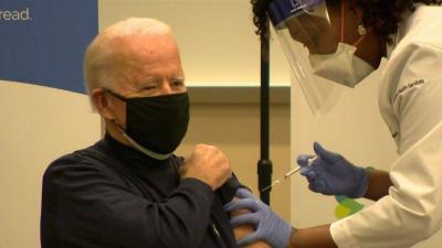 Biden Receives Second Dose of Pfizer Vaccine