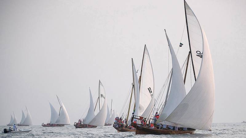 Delma Island Begins Welcoming Participating Dhows in the Historic Festival