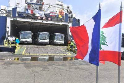 50 Buses Donated by France to the Lebanese