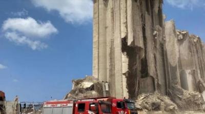 Collapse of Part of the Beirut Port Silos