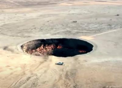 Video: "Gates of Hell" - The Fire Pit That Has Burned for Half a Century