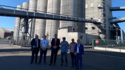 Visit of the Minister of Agriculture to the Port of Sète in France