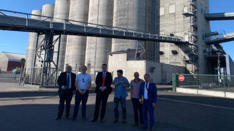 Visit of the Minister of Agriculture to the Port of Sète in France