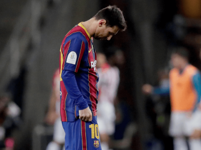 ## Lionel Messi Sent Off in Spanish Super Cup Final