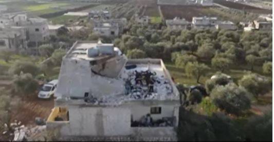 Video Captures Location of ISIS Leader's Targeting in Idlib