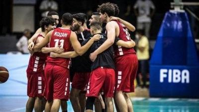Lebanon Wins Against Iran in Its First Match in the U18 Basketball Championship