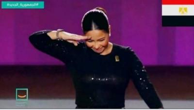 Video: Sherine Abdel Wahab Salutes President Sisi