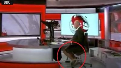 BBC Presenter Caught Wearing Shorts During News Broadcast