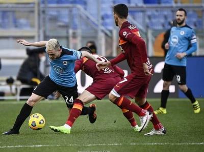 Video: Roma Wins Against Spezia in Stoppage Time