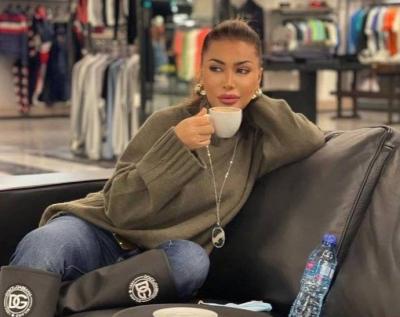 Nawal El Zoghbi Sports a Chic Look with a New Saying