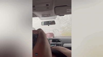 Massive Hailstones Terrify Residents in Canada