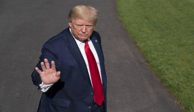 Trump Packs His Bags to Leave
