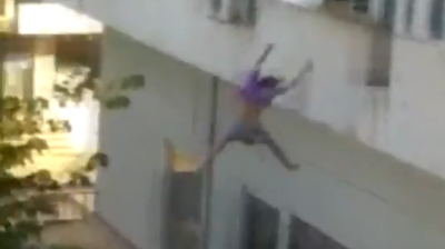 "Iranians Tried to Sell Me": Video of a Girl Jumping from the 8th Floor