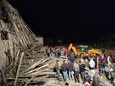 Two Injured in Building Collapse in Baalbek Plain
