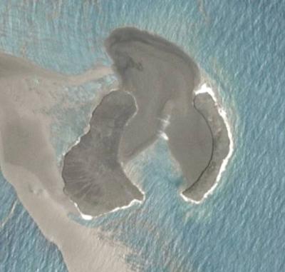 The Sea Gifts Japan a New Island