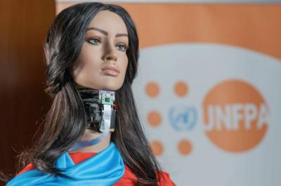 Shama "the Female Robot" in Phase of Transitioning Identity from Moroccan to Global