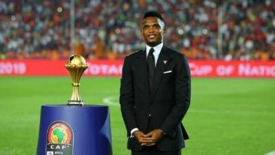 Video: Watch Eto'o's Reaction After Cameroon's Loss to Egypt
