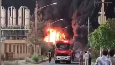 Fire Breaks Out at Chemical Factory Near Qom