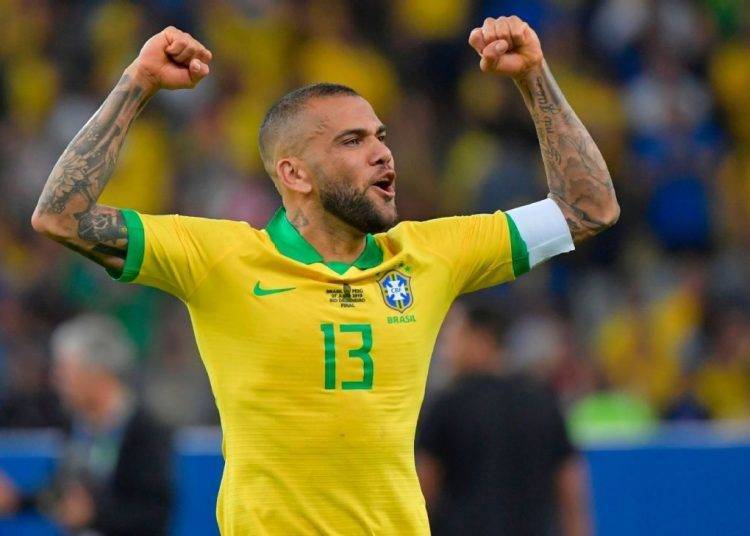 Dani Alves Achieves a Milestone with Brazil National Team