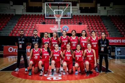 Lebanon Wins Against Kazakhstan in the U16 Women's Asian Championship Level "B"