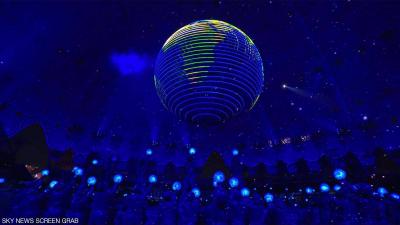Stunning Display: Planet Earth Appears at Expo