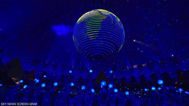Stunning Display: Planet Earth Appears at Expo