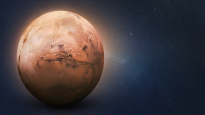 NASA Reveals Stunning Image of a Volcano on the Red Planet with a "Secret Function"