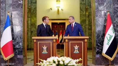 Before the Baghdad Summit: Macron and Al-Kadhimi Warn of the Threat of ISIS