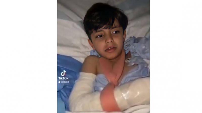 First Appearance of the Late Mohammed Al-Shamri's Children After the Incident