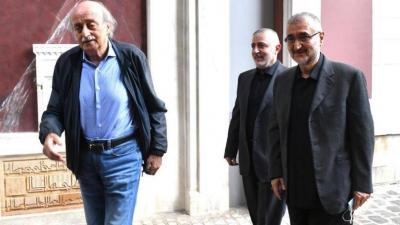 "The Party" Visits Jumblatt: Hopefully, There Will Be a Difference From Today