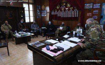 Security Meeting for Army Operations Director in Tripoli