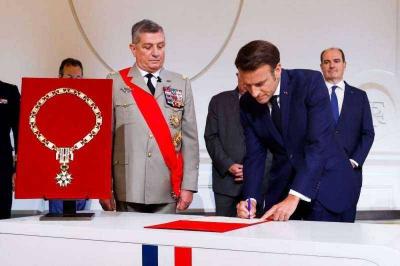 Macron's Golden Necklace: A 220-Year Story