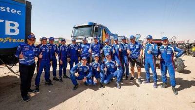 Kamaz Master Team Dominates Dakar Rally 2022 for Trucks in Saudi Arabia