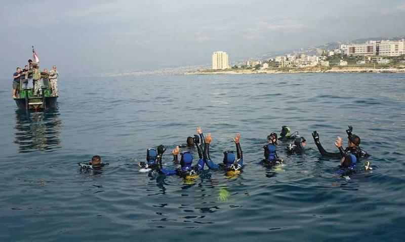 U.S.-Lebanese Naval Military Exercises Simulating Maritime Security