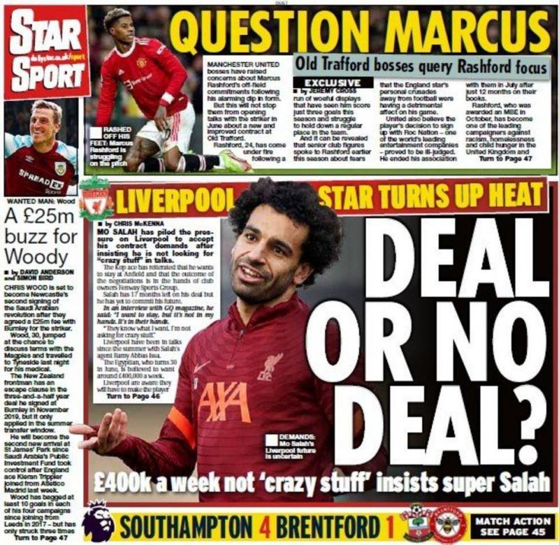 Mohamed Salah Dominates English Press