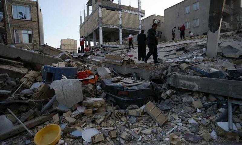 Village Destroyed by Earthquakes: Initial Toll from Southern Iran Quakes