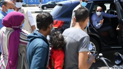 President El-Sisi Meets a Family in the Street