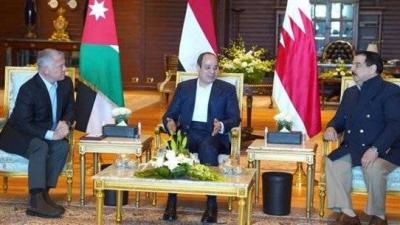 Meeting Between the Jordanian King, Bahraini King, and Egyptian President