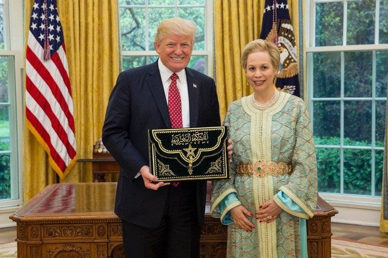 Trump Receives High Honor from Morocco