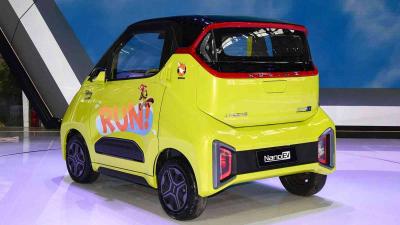 Stylish, Cheap, and Maneuverable Chinese Electric Car