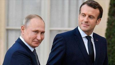 Macron: Putin Evokes Ghosts of Revenge Spirit from Europe