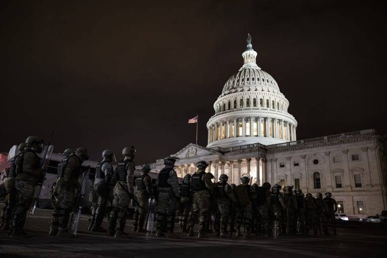 Security Alert in U.S. State Capitals Ahead of Trump Supporter Protests