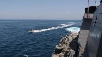 U.S. Navy Fires Warning Shots After Iranian Boats Approach
